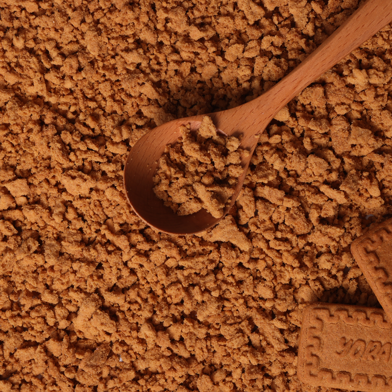 Crumble di biscotti al caramello Crumble di biscotti al caramello