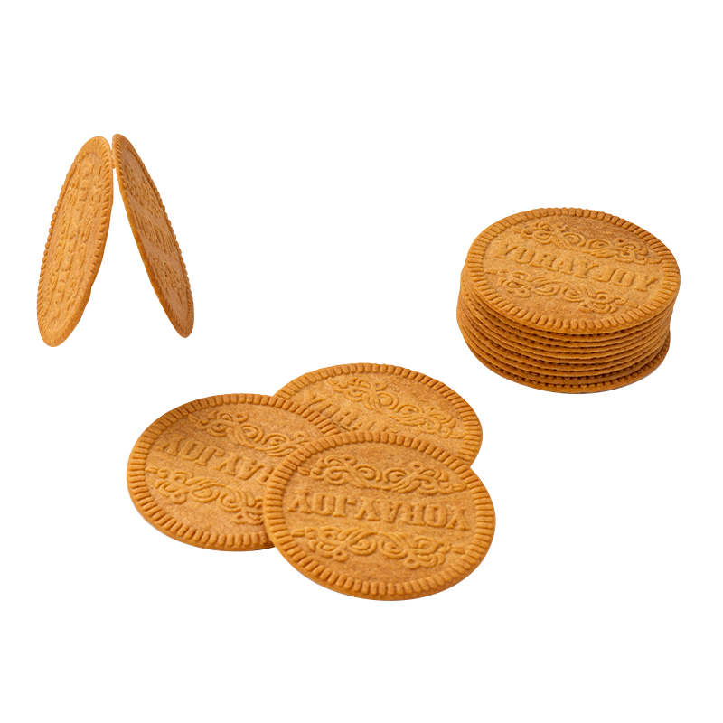 Biscotti croccanti rotondi al caramello Biscotti croccanti rotondi al caramello