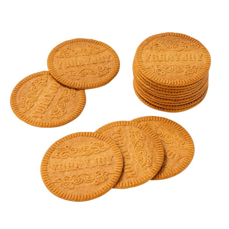 Biscotti croccanti rotondi al caramello Biscotti croccanti rotondi al caramello